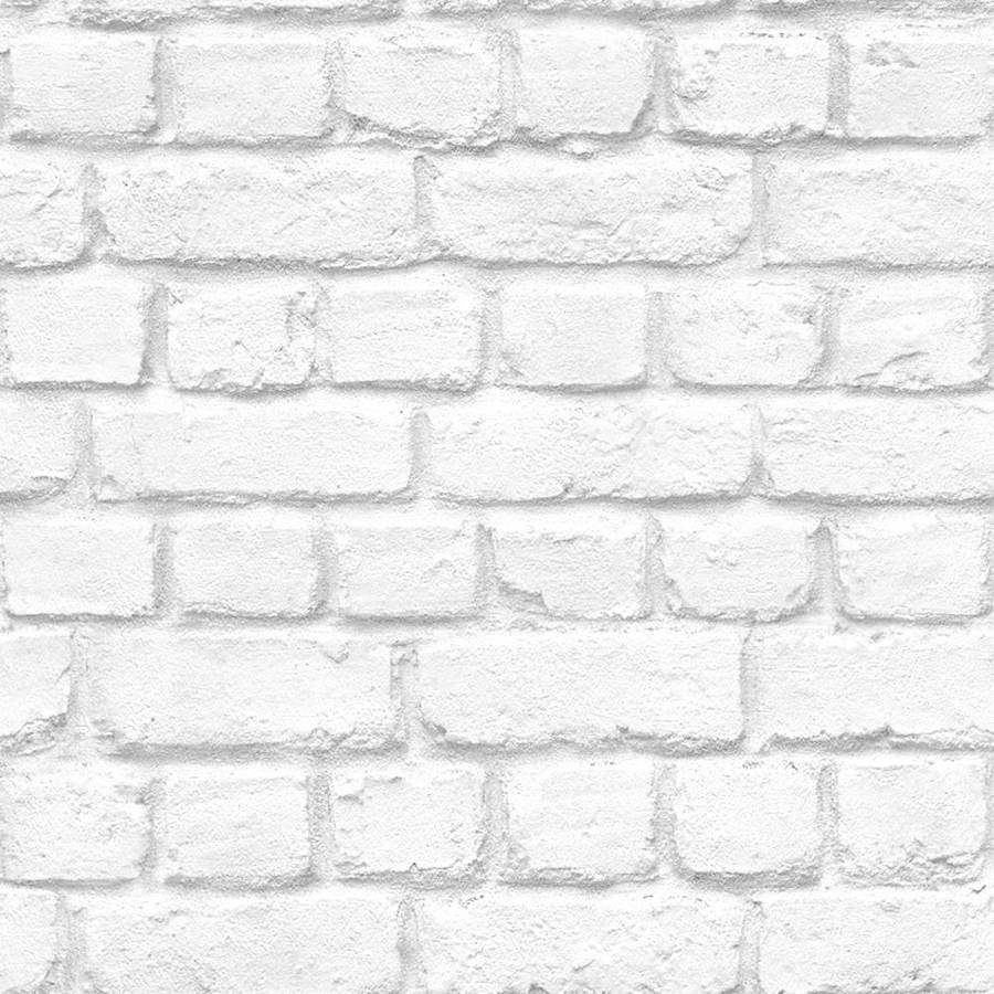 Fond d'écran minimaliste de briques blanches entrepôt et peinture blanche.