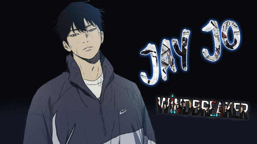 Poster del nome Jay Jo della giacca a vento