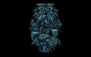 Papelde Parede Do Pôster De Ghost In The Shell De 1995 Wallpaper
