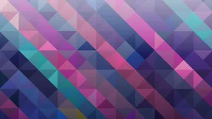Magenta Trekant Mosaikk Wallpaper