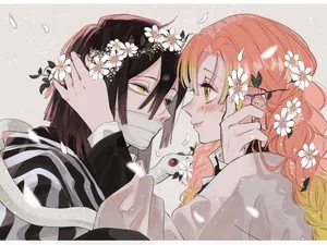 Fiori Di Mitsuri Kanroji Wallpaper