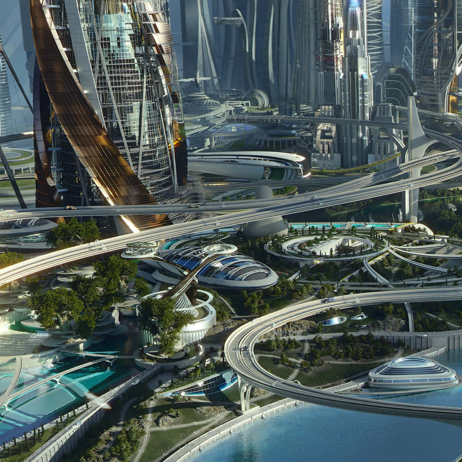 Utopica Città Futuristica