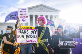 Una protesta in Texas