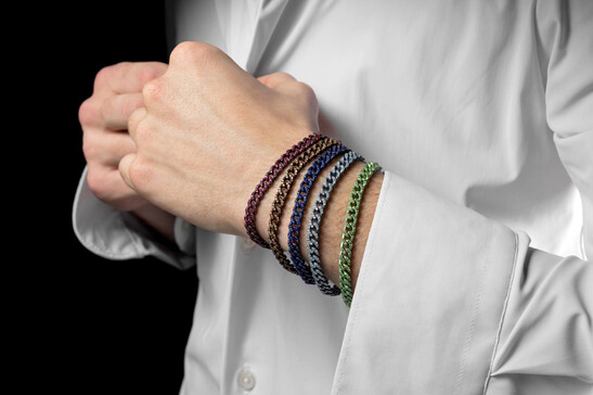 bracciali multicolor, 'audace' del brand Anteo