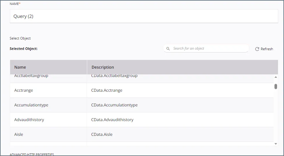 Viewing the available endpoints.