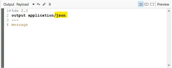 Configure Transform Message