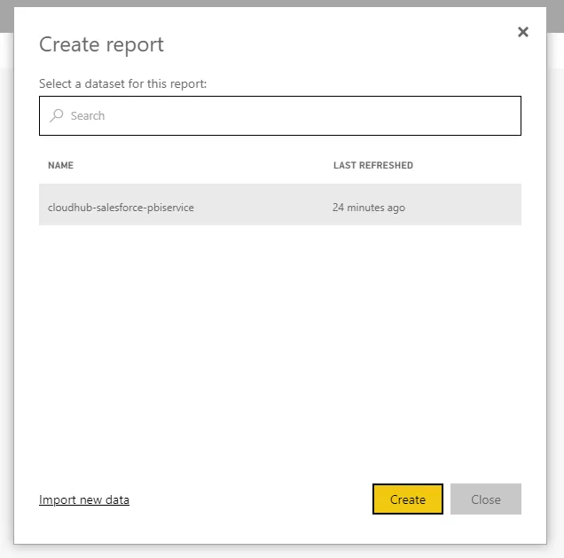 Select a dataset