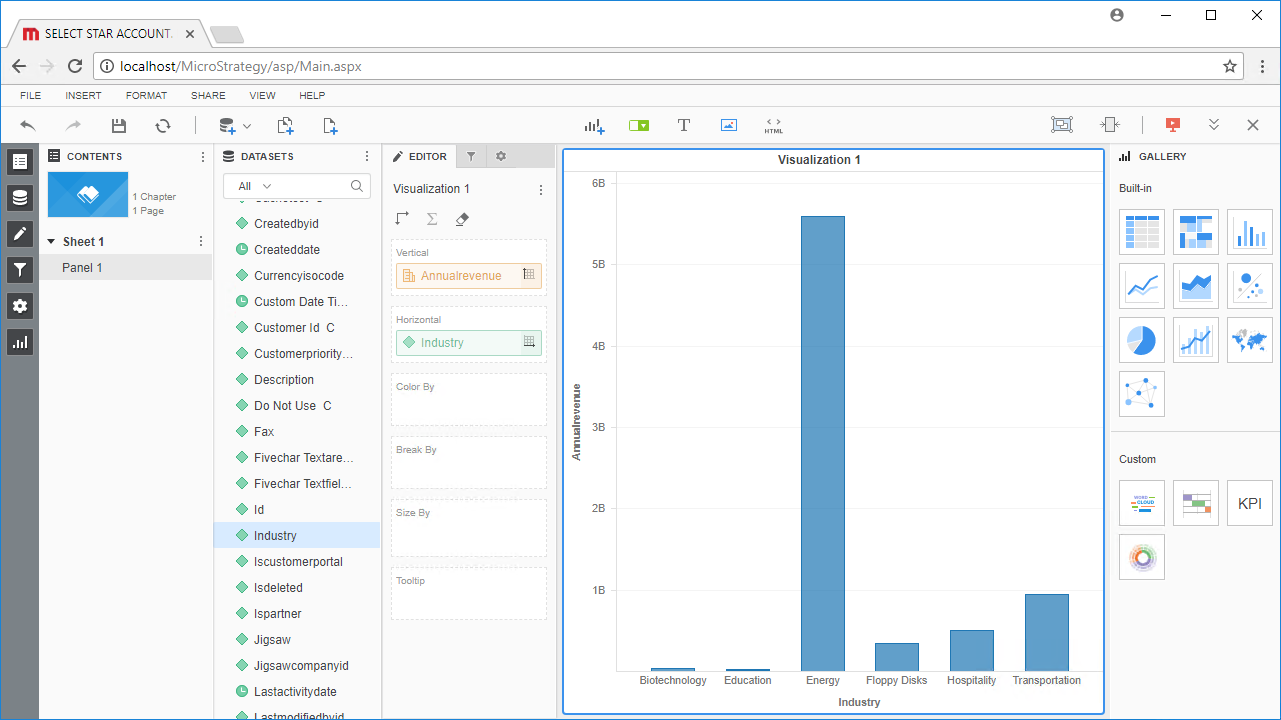 Visualize MariaDB data. Visualize MariaDB data.