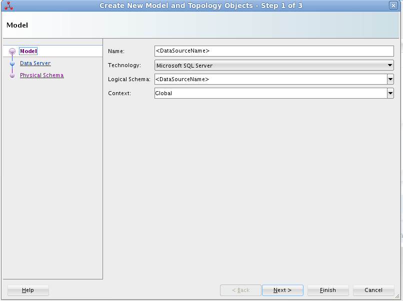 Configuring the Model