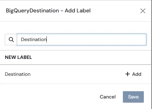 Add a label.