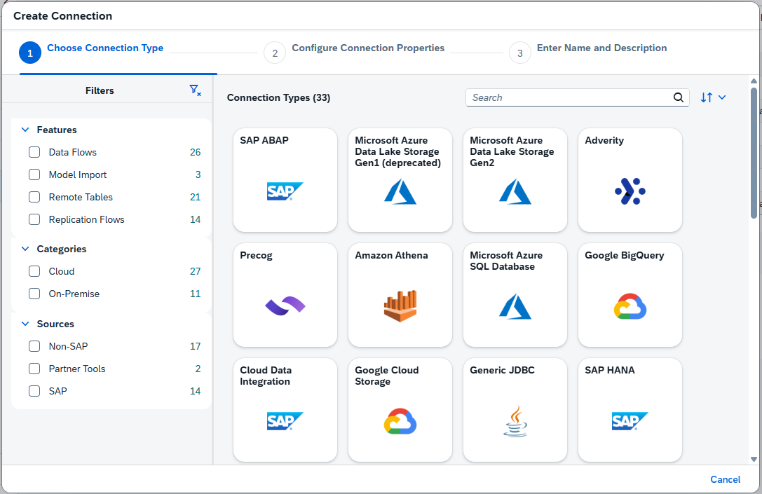 SAP Datasphere Native Connectivity SAP Datasphere Native Connectivity
