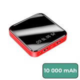 Leziter Powerbank 10000 mAH 2A 10W piros
