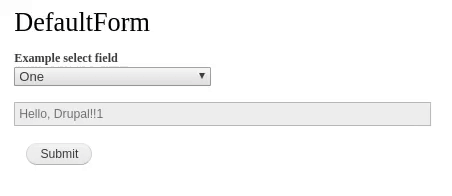 Drupal AJAX Forms, Figure 3