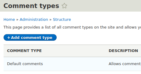 Screen shot of local task link