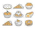 Bakery  Cake Icons