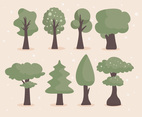 Cartoon Tree Vector