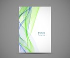 Free Vector Colorful Wavy Business Brochure Background