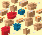 Carton Pattern Vector