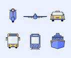 Front View Transportation Vector