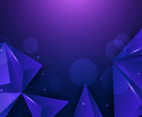 Purple Triangular Background