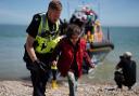 Asylum seekers arrive in Kent