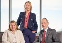 Ruth Croman, managing partner, Macnabs; Lesley Larg, managing partner, Thorntons; and Nick Barclay, chair, Thorntons