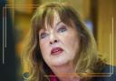 Scottish Transport Secretary Fiona Hyslop at the Scottish Parliament