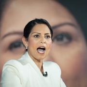 Dame Priti Patel took issue with the comments from the Chancellor