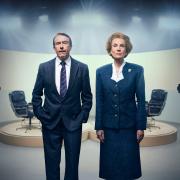 Steve Coogan and Harriet Walter as Walden and Thatcher