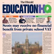 Above, the latest edition of Education HQ, published today in our print edition