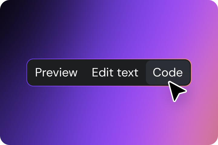 Code editing