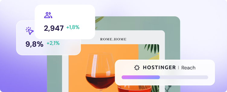 Erstellen, senden und verfolgen Sie E-Mail-Kampagnen mit Hostinger Reach