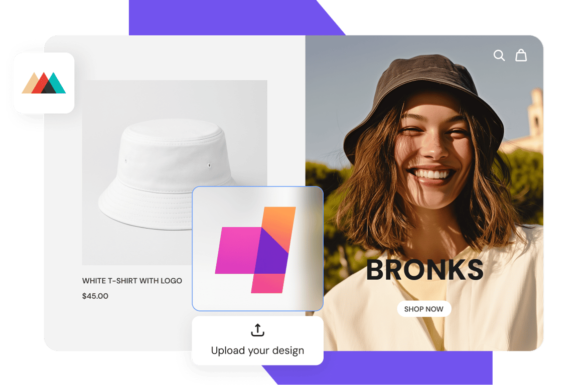 Print-on-demand website