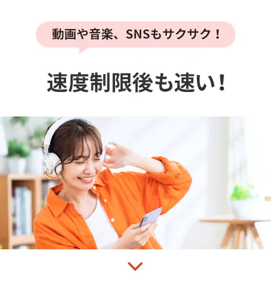速度制限後も速い!