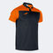 Polo manga corta hombre Hobby II negro naranja