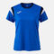 T-shirt maniche corte donna Terra blu royal blu scuro