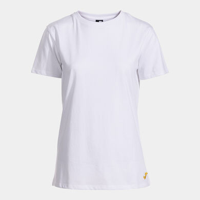 T-shirt maniche corte donna Combat bianco