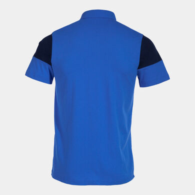 Polo manga corta hombre Crew V royal marino
