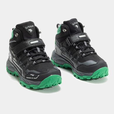 Scarponcini all'aperto Utah Jr 25 junior nero verde