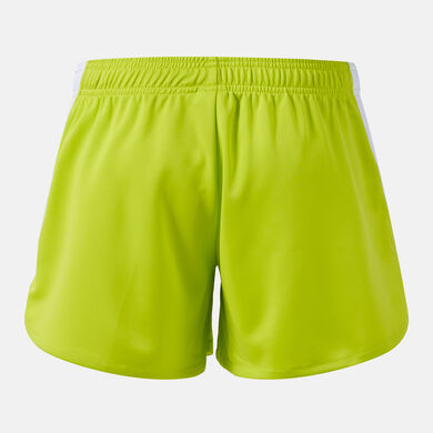 Pantaloncini donna Terra lime blu scuro