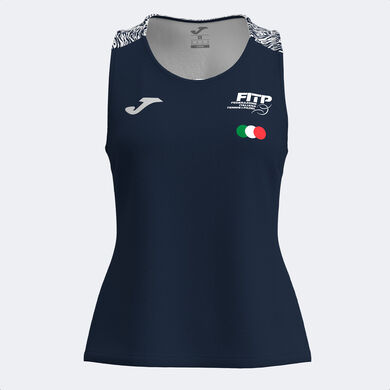 T-shirt senza maniche 3&ordf; divisa Federazione Italiana Tennis E Padel donna 26/27