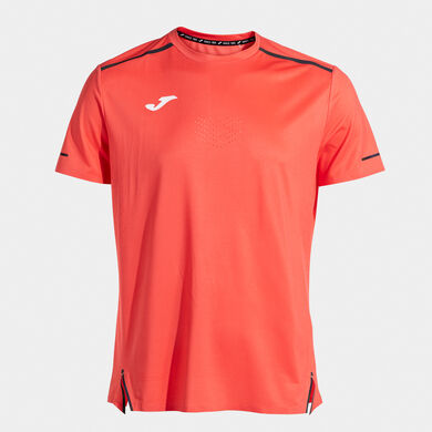 Kurzarmshirt mann Ranking korallenrot