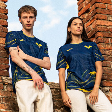 Maglia a manica corta 1&ordf; divisa Hellas Verona Fc 25/26