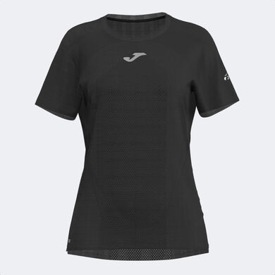 Camiseta manga corta mujer R-Trail Nature negro