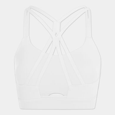 Sujetador deportivo mujer Core blanco