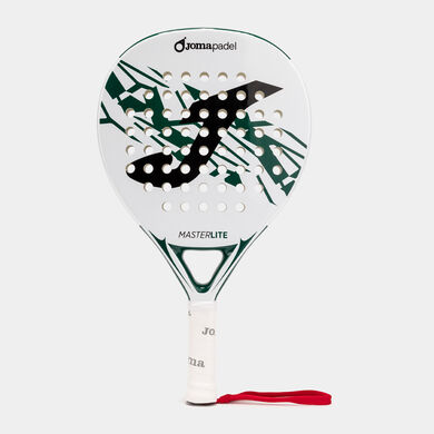 Pala de p&aacute;del Master blanco azul