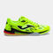 Zapatillas f&uacute;tbol sala Regate Reactive 25 indoor verde fl&uacute;or