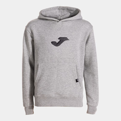 Felpa con cappuccio junior Lion grigio melange