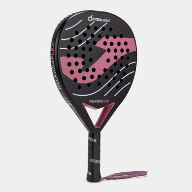 Pala de p&aacute;del Valkiria Flex negro rosa