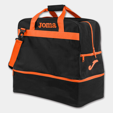 Sporttasche Grande Training III schwarz neon-orange